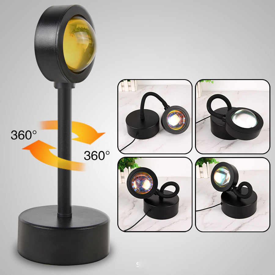 Smart APP Remote Control RGB Color Sunset Light