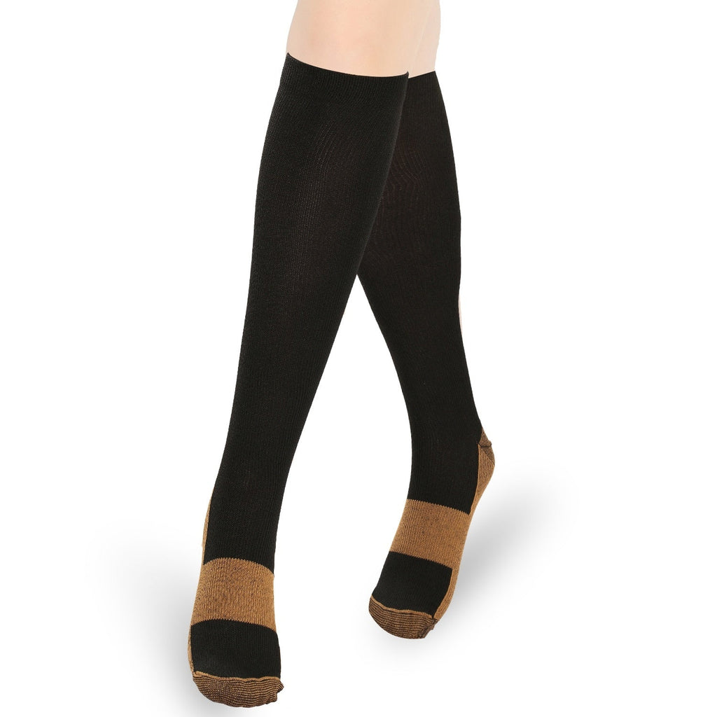 Durable Graduated Support Socks for Shin Splints & Edema